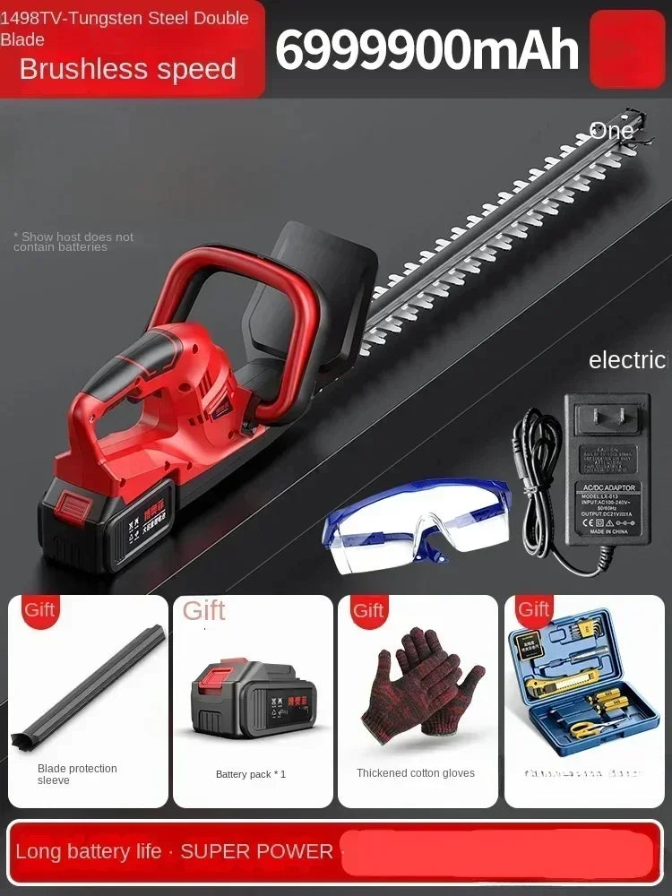 110V/220V Cordless Electric Hedge Trimmer for Garden Maintenance - Efficient and Convenient CE