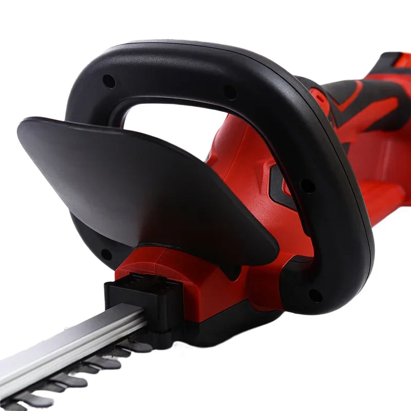 Electric Cordless Hedge Trimmer, Double-sided Blade, High Battery Life and High Power Suitable for Garden Trimming