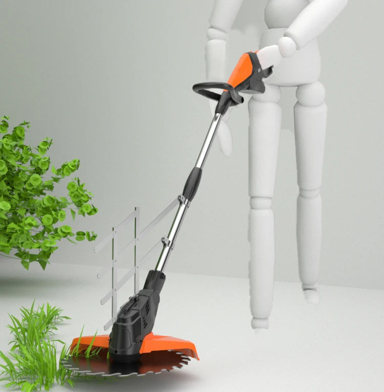 21V Large Power Brushless Motor Lawn Mower Grass Cutting Electric Portable Cordless Garden Grass Trimmers Cutter