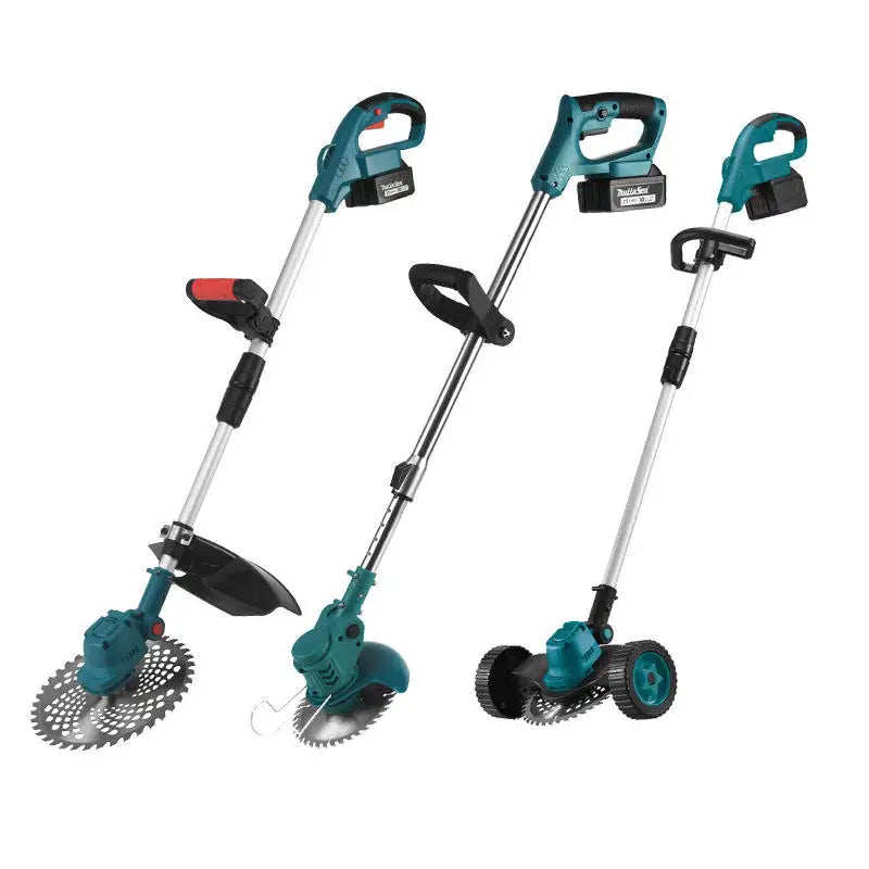 Cordless Electric Grass Trimmer Home Multifunctional Lawn Mower Portable Grass Cutter Garden Pruning Tools Garden Lawn Mower
