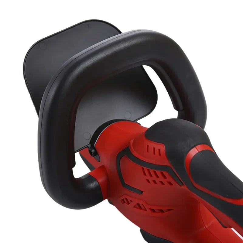 Electric Cordless Hedge Trimmer, Double-sided Blade, High Battery Life and High Power Suitable for Garden Trimming