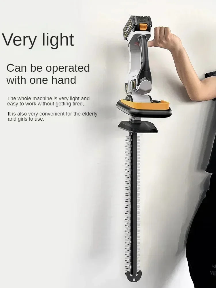 110V/220V Cordless Hedge Trimmer with Multiple Functions for Tea, Tree and Garden Pruning C