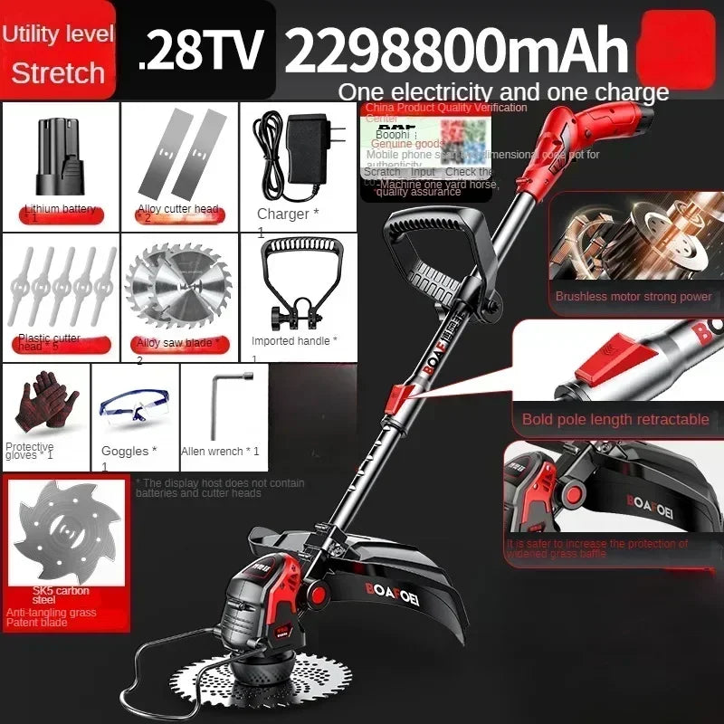 Lightweight and Efficient Grass Cutter for Home Garden A