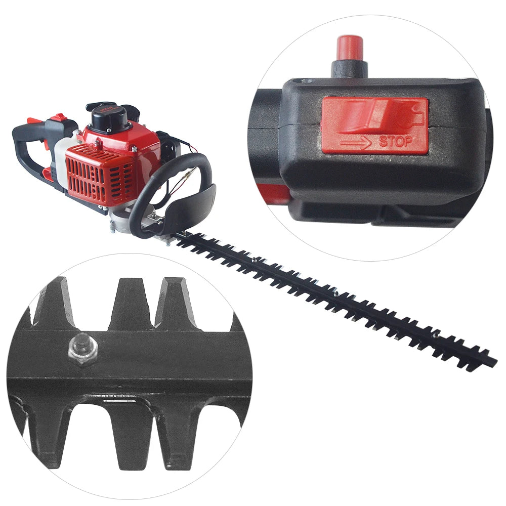 22.5CC Electric Hedge Trimmer Cordless Household Brush Cutter Rechargeable Weeding Shear Pruning Mower Garden Power Tools