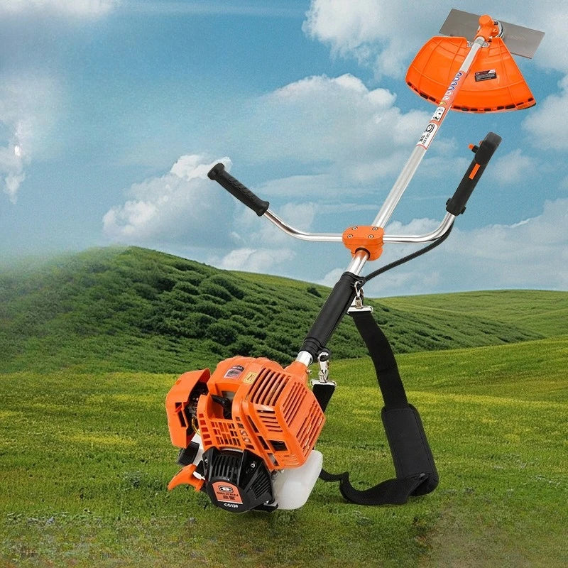 2025High Quality Grass Trimmer Brush Cutter Four-stroke lawn mower Back-mounted agricultural weed control equipment