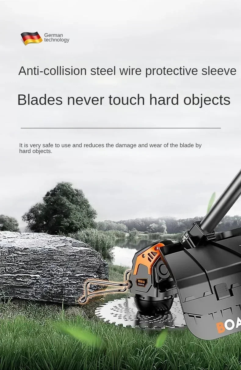 Lightweight and Efficient Grass Cutter for Home Garden A