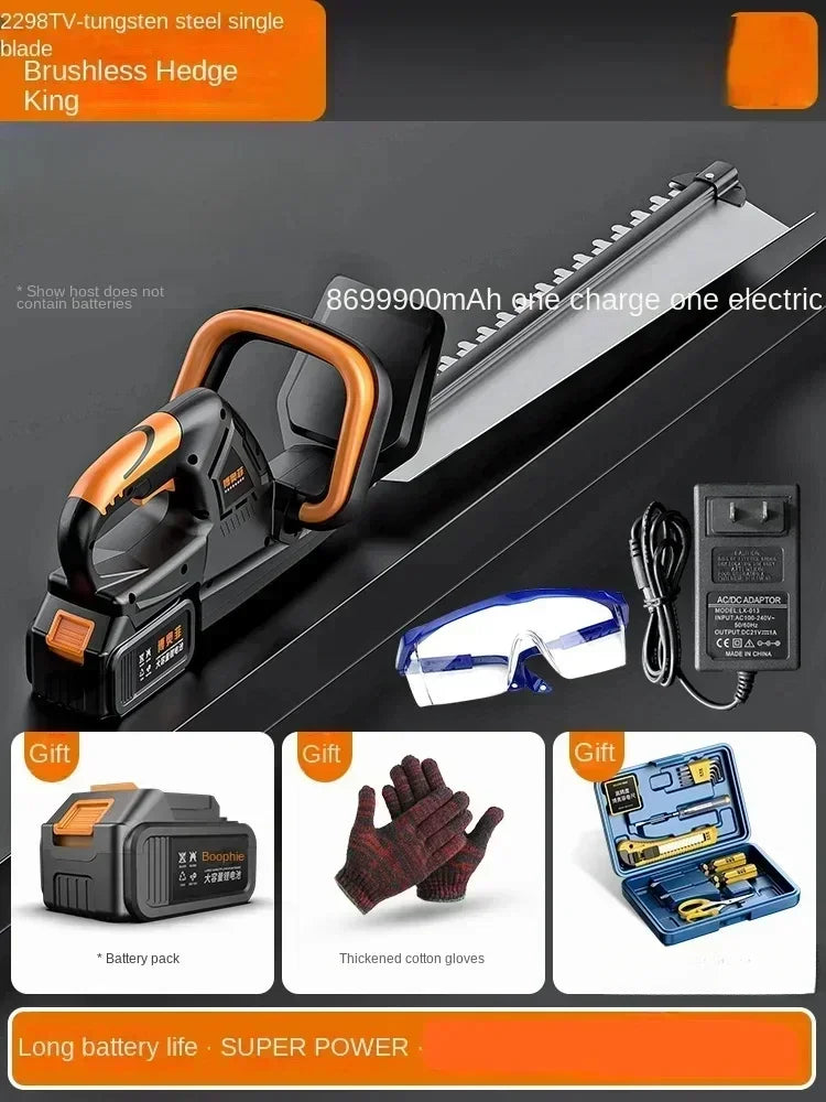 110V/220V Cordless Electric Hedge Trimmer for Garden Maintenance - Efficient and Convenient CE