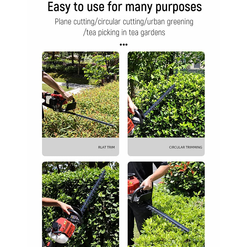 Petrol Hedge Trimmer 2-Stroke Tea Tree Pruning Shears Garden Tree Pruner Irrigation Cutter Tea Picker Outdoor Power