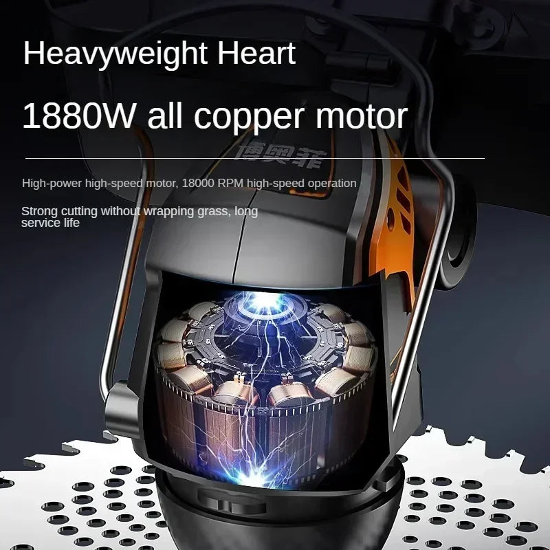 Lightweight and Efficient Grass Cutter for Home Garden A